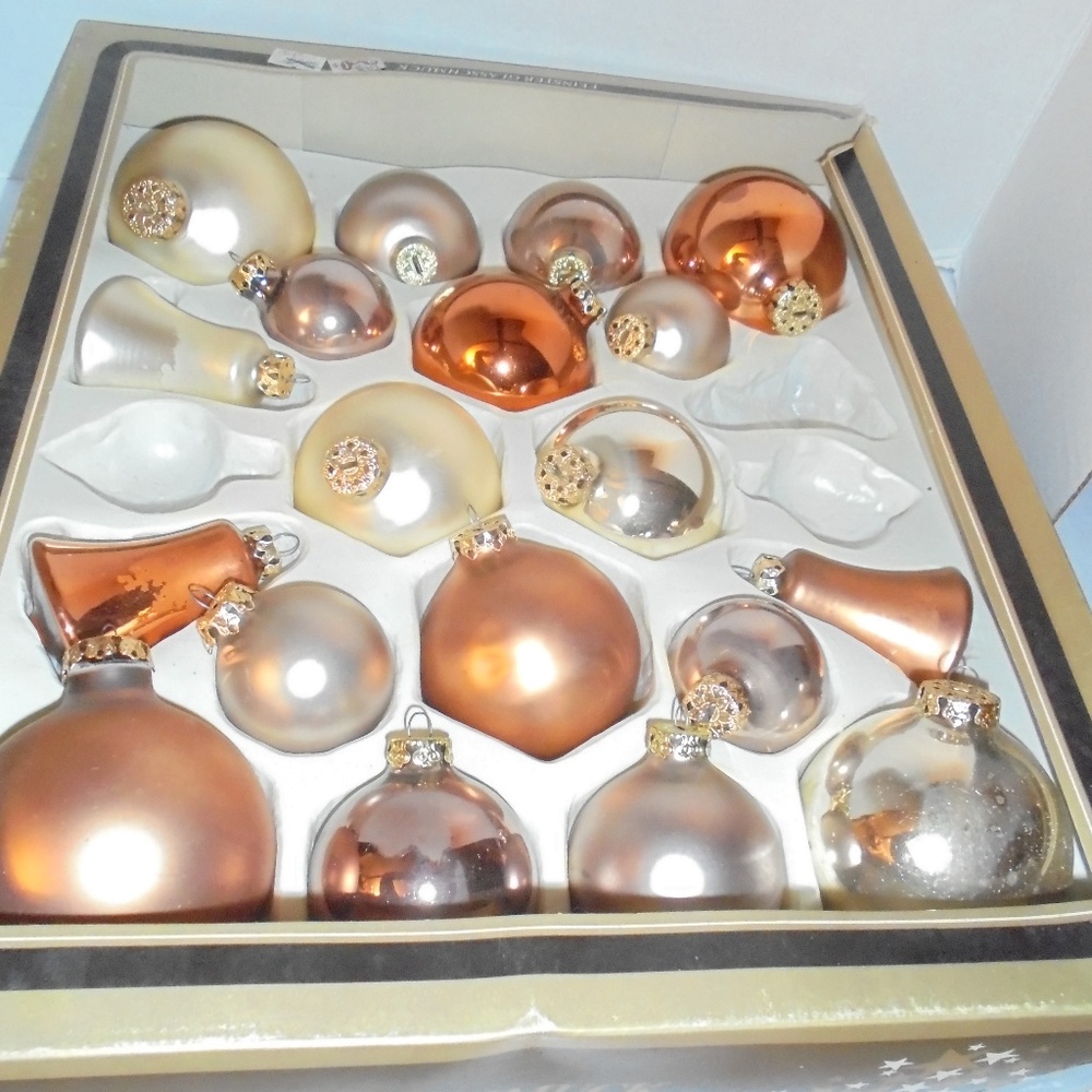 German Christmas Ornaments ~19 Feinster Vintage